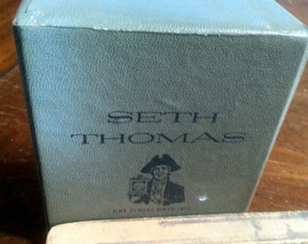 Vintage Seth Thomas clock BOX