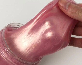 Lovers Lips CLEAR METALIC SLIME