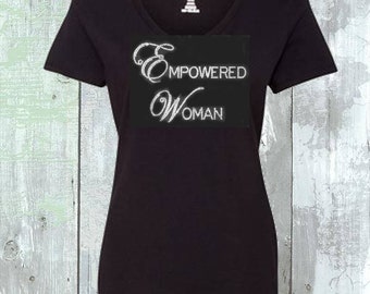Empowered Woman Sequins Shirt