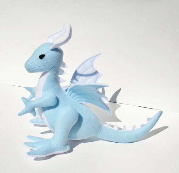 giant blue dragon plush