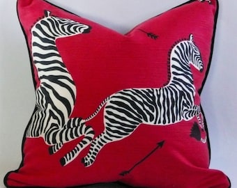 Scalamandre Zebras Pillow Cover