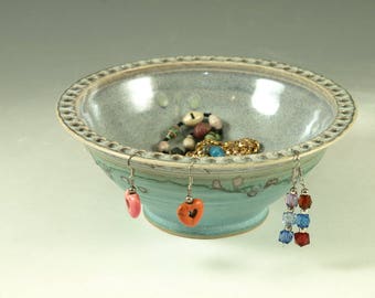 Handmade Earring bowl apx 50 holes