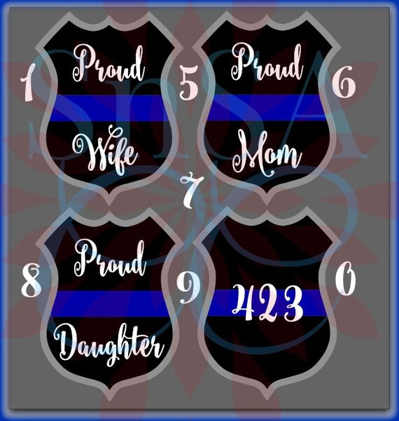 Free Free Proud Police Wife Svg 798 SVG PNG EPS DXF File