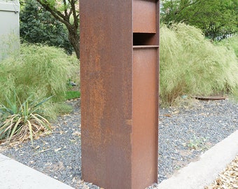 Overland Steel Mailbox - Curbside Modern Metal Letter Box