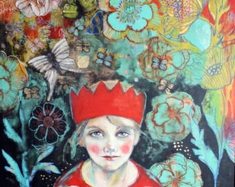 Make Believe -ACEO Open edition reproduction by Maria Pace-Wynters