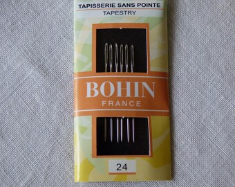 Needles pins tapestry without No. 24
