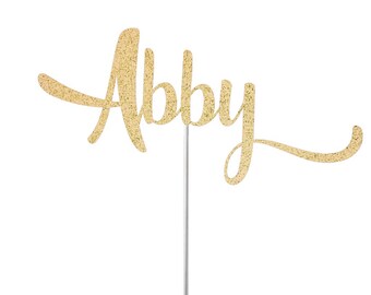 Custom Name Cake Topper, Name Cake Topper, Birthday Topper, Cake Topper, Glitter Cake Topper, Personalized Cake Topper, Custom Cake Topper
