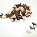 Puppy Dog Confetti/ Party Decorating/ Birthday/ Supplies/ 100 Pieces