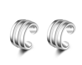 Silver Triple Band Cuff