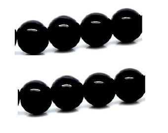 set of 20 stunning vacrylique beads shiny 8 mm