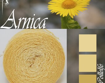 Arnica* Merino silk Gradient Yarn hand dyed - Lace weight