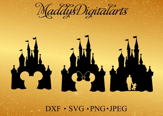 Free Free 186 Monogram Disney Castle Svg SVG PNG EPS DXF File