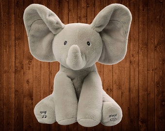 Baby Animated Flappy The Elephant Plush Toy