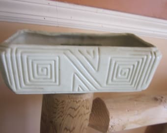 Jardinière en céramique blanche, cache-pots vintages,,, jardinière en céramique