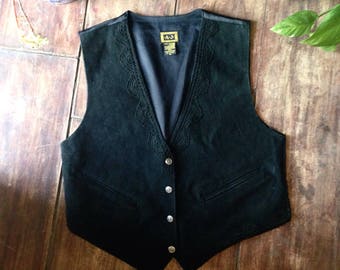 A.J. Suede Leather Vest