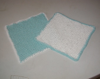 Knitted Dishcloths/Wash Cloths