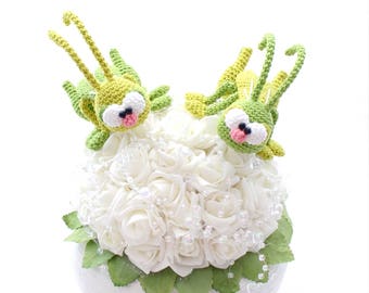 little grasshoppers - crochet pattern by mala designs ®