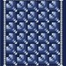 Quilt Pattern - Flying Geese Log Cabin - Queen Size