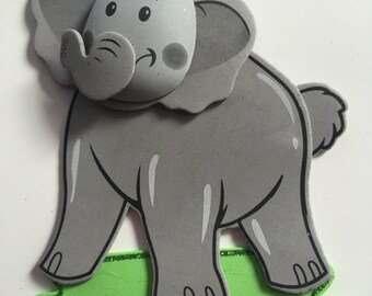 Animal foam,Elephant foam, party decor, centerpiece supplies, Elephant party decor, zoo animal decor, party craft,Elephant birthday party