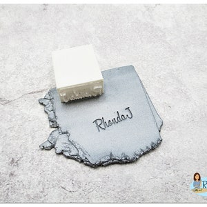 Personalized Signature/Name Stamp For Clay