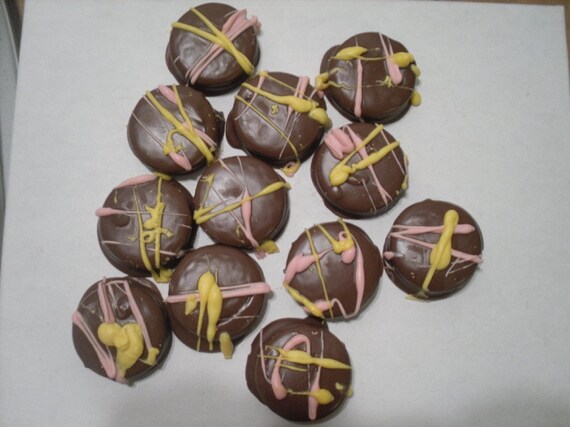 One Dozen Chocolate Covered Golden Oreos