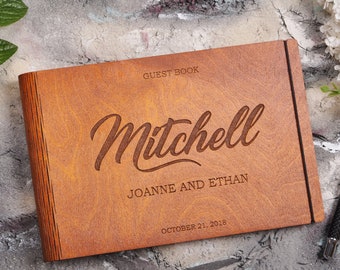 Wedding Guest Book Guest Book Rustic Guest Book Drop Box Guest Book Wedding Guestbook Custom Guest Book Wooden Wedding Guest Book