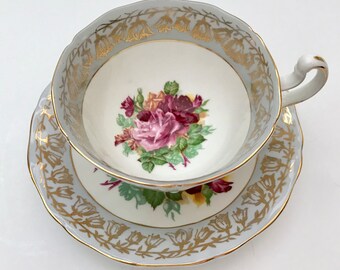 Adderley China Tea cup and Saucer Teacup Set