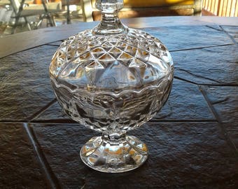 Vintage Crystal candy dish