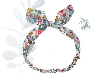 Headband baby / child porcelain liberty