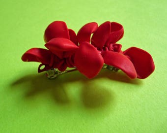 Balloon Bow French Barrette