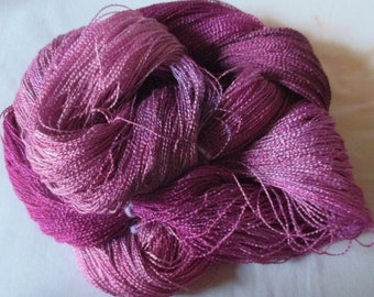 Handpainted Yarn-Soft Rayon Boucle lace Wt. - 688 yds - SICILY