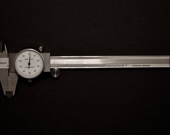 Stainless Steel Dial Caliper 0-6", Dasqua Dial Caliper, Dial Caliper, Caliper