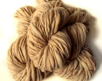 Chunky yarn merino wool yarn hand dyed yarn handspun yarn chunky wool bulky yarn weaving yarn thick and thin yarn chunky art yarn thick yarn