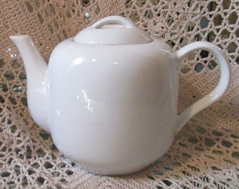 Vintage Dansk White Tea Pot