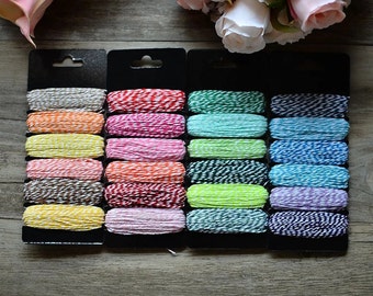 6 7.5 m sprockets of baker's twine cotton thread