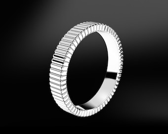 Texture Gold Design Ring