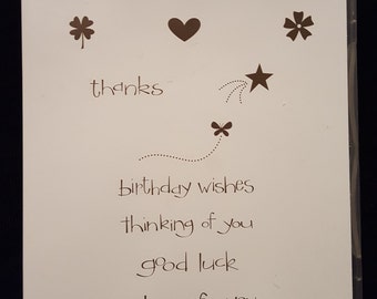 So Happy for You Clear Mount Stamp Set by Stampin' Up!
