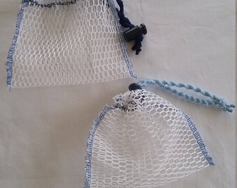 Exfoliating bar SOAP pouch