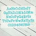 8 SIZES!!! Recess Embroidery Font, Alphabet Font Digital Machine Embroidery Design embroidery font, embroidery alphabet font