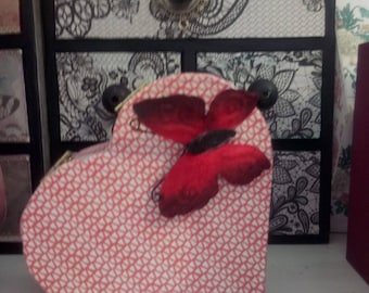 Cute heart shaped trinket box
