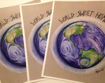 World Sweet Home - Print