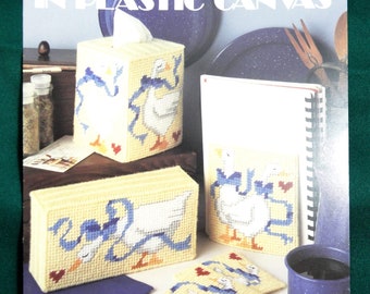 Take A Gander in Plastic Canvas Pattern Leaflet Leisure Arts 1169