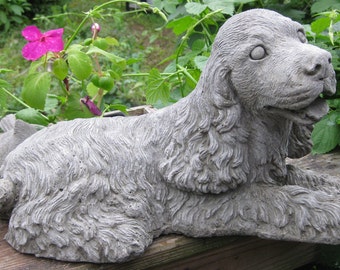 Cocker Spaniel Dog Statue (Large)
