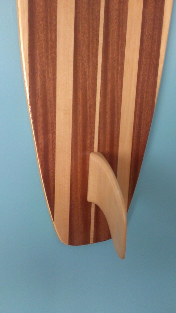 Wooden Surfboard Wall Art