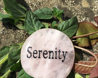 Rose Quartz Inspirational/Wishing Crystal - Serenity