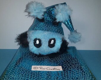 cute Mimi Plushie blue Hood