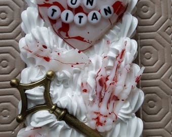 Attack On Titan Themed iPhone 8 Decoden Case