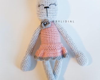 Crochet Bunny Rabbit Stuffed Animal Toy Easter