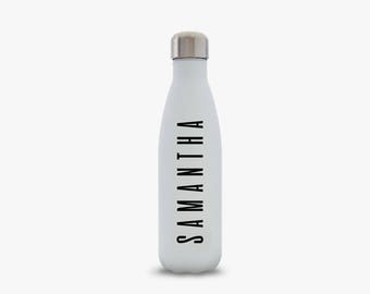 Swell Bottle Custom Name Decal