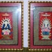 Two Chinese Vintage Buddha or Boddhisatva Embroideries